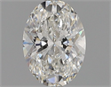 Diamante Natural 0.60 quilates, Ovalado , Color G, claridad SI1 y certificado GIA