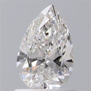 Picture of Natural Diamond 0.70 Carats, Pear with  Cut, F Color, VS2 Clarity and Certified by GIA