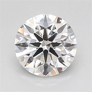Picture of Lab Grown Diamond 1.02 Carats, Round with Ideal Cut, D Color, VVS2 Clarity and Certified by IGI
