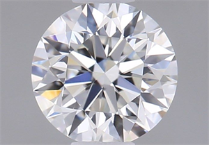 Picture of Natural Diamond 0.40 Carats, Round with Excellent Cut, H Color, VS2 Clarity and Certified by GIA