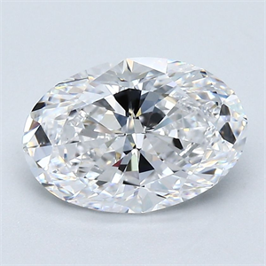 Picture of Natural Diamond 2.01 Carats, Oval with  Cut, D Color, VS1 Clarity and Certified by GIA