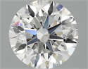 Lab Grown Diamond 1.45 Carats, Round with Excellent Cut, F Color, VS1 Clarity and Certified by IGI