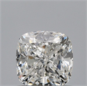 Diamante Natural 0.71 quilates, Del cojín , Color G, claridad VVS2 y certificado GIA