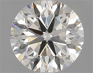 Picture of Natural Diamond 0.91 Carats, Round with Very Good Cut, F Color, VS1 Clarity and Certified by GIA
