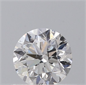 Diamante Natural 0.40 quilates, Redondo , Color E, claridad SI1 y certificado GIA