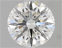Diamante Natural 1.72 quilates, Redondo , Color H, claridad VVS1 y certificado GIA