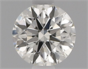 Natural Diamond 0.74 Carats, Round with Excellent Cut, J Color, VVS2 Clarity and Certified by IGI