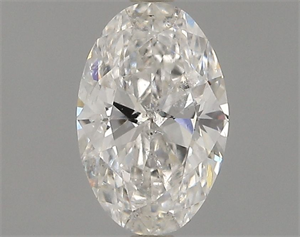 Picture of Natural Diamond 0.81 Carats, Oval with  Cut, H Color, I1 Clarity and Certified by GIA