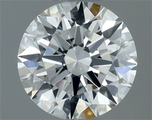 Foto Diamante Natural 0.60 quilates, Redondo , Color G, claridad VVS2 y certificado IGI de