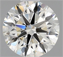 Diamante Natural 0.90 quilates, Redondo , Color K, claridad VS2 y certificado GIA