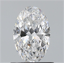 Diamante Natural 0.70 quilates, Ovalado , Color D, claridad VS2 y certificado GIA