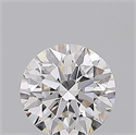Diamante Natural 0.60 quilates, Redondo , Color D, claridad VVS1 y certificado GIA