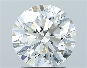 Foto Diamante Natural 2.00 quilates, Redondo , Color I, claridad SI2 y certificado GIA de