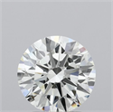 Natural Diamond 1.80 Carats, Round with Excellent Cut, H Color, IF Clarity and Certified by IGI