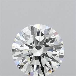 Picture of Natural Diamond 1.80 Carats, Round with Excellent Cut, H Color, IF Clarity and Certified by IGI