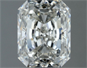 Natural Diamond 1.01 Carats, Radiant with  Cut, H Color, VS2 Clarity and Certified by IGI