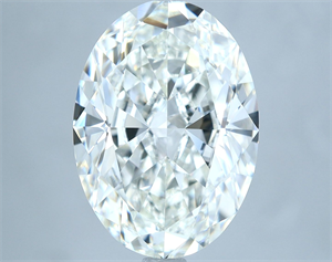 Picture of Natural Diamond 4.02 Carats, Oval with  Cut, H Color, VS1 Clarity and Certified by GIA