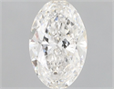 Diamante Natural 0.71 quilates, Ovalado , Color F, claridad SI2 y certificado GIA