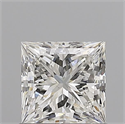 Diamante Natural 1.08 quilates, Princesa , Color I, claridad VS2 y certificado GIA