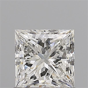 Foto Diamante Natural 1.08 quilates, Princesa , Color I, claridad VS2 y certificado GIA de