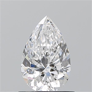 Foto Diamante Natural 0.70 quilates, De pera , Color E, claridad SI1 y certificado GIA de