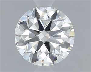 Foto Diamante Natural 0.70 quilates, Redondo , Color G, claridad VVS2 y certificado GIA de