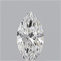 Natural Diamond 0.52 Carats, Marquise with  Cut, E Color, VS1 Clarity and Certified by GIA