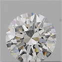 Diamante Natural 0.40 quilates, Redondo , Color F, claridad VVS2 y certificado GIA