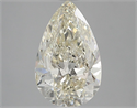 Diamante Natural 3.51 quilates, De pera , Color K, claridad SI2 y certificado IGI