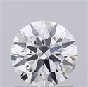 Lab Grown Diamond 1.00 Carats, Round with Excellent Cut, E Color, VVS2 Clarity and Certified by IGI