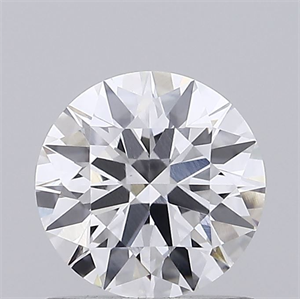 Picture of Lab Grown Diamond 1.00 Carats, Round with Excellent Cut, E Color, VVS2 Clarity and Certified by IGI