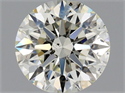 Natural Diamond 0.70 Carats, Round with Excellent Cut, L Color, SI1 Clarity and Certified by GIA