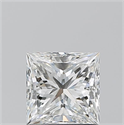 Diamante Natural 1.13 quilates, Princesa , Color G, claridad VVS1 y certificado GIA