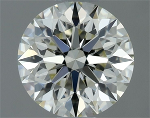 Picture of Natural Diamond 0.70 Carats, Round with Excellent Cut, M Color, VS2 Clarity and Certified by GIA