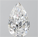 Natural Diamond 5.01 Carats, Pear with  Cut, D Color, VS2 Clarity and Certified by GIA