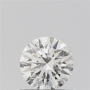 Picture of Natural Diamond 0.41 Carats, Round with Very Good Cut, I Color, SI2 Clarity and Certified by IGI