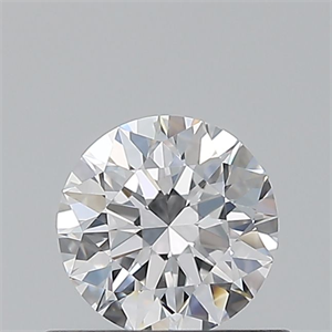 Foto Diamante Natural 0.55 quilates, Redondo , Color D, claridad IF y certificado GIA de