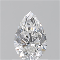 Natural Diamond 0.70 Carats, Pear with  Cut, F Color, VS1 Clarity and Certified by GIA