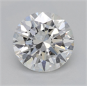 Diamante Natural 1.70 quilates, Redondo , Color F, claridad SI1 y certificado GIA