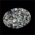 Diamante Natural 2.01 quilates, Ovalado , Color D, claridad SI1 y certificado GIA
