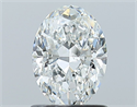 Diamante Natural 1.00 quilates, Ovalado , Color G, claridad SI2 y certificado GIA