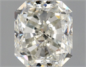 Natural Diamond 1.01 Carats, Radiant with  Cut, K Color, SI1 Clarity and Certified by GIA