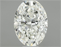 Diamante Natural 0.40 quilates, Ovalado , Color J, claridad IF y certificado GIA