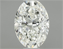 Diamante Natural 0.40 quilates, Ovalado , Color J, claridad IF y certificado GIA