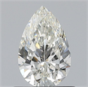 Natural Diamond 0.70 Carats, Pear with  Cut, I Color, VVS1 Clarity and Certified by GIA