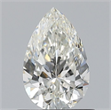 Natural Diamond 0.70 Carats, Pear with  Cut, I Color, VVS1 Clarity and Certified by GIA