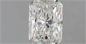 Natural Diamond 0.70 Carats, Radiant with  Cut, H Color, IF Clarity and Certified by GIA