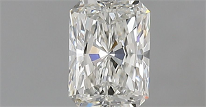 Picture of Natural Diamond 0.70 Carats, Radiant with  Cut, H Color, IF Clarity and Certified by GIA