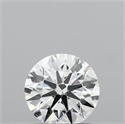 Lab Grown Diamond 0.97 Carats, Round with Ideal Cut, D Color, VVS1 Clarity and Certified by IGI
