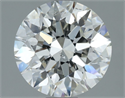 Natural Diamond 1.80 Carats, Round with Excellent Cut, G Color, SI1 Clarity and Certified by IGI